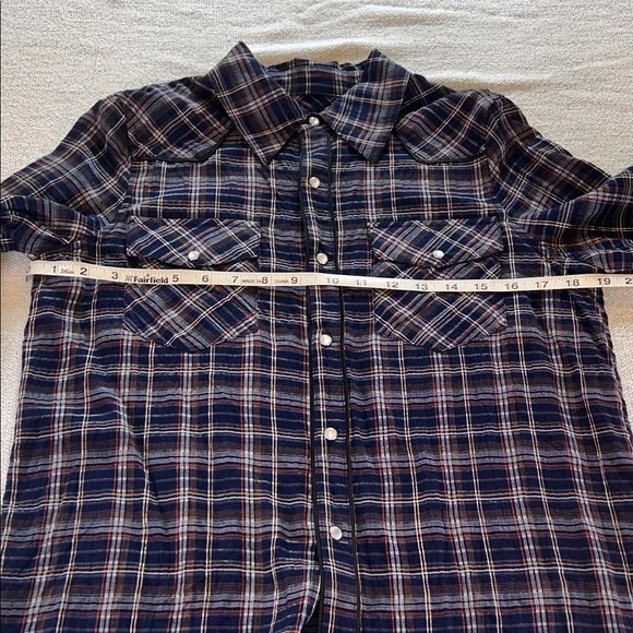 Le Superbe Super Stoned Cowboy Shirt size 4 NWOT - Picture 6 of 8